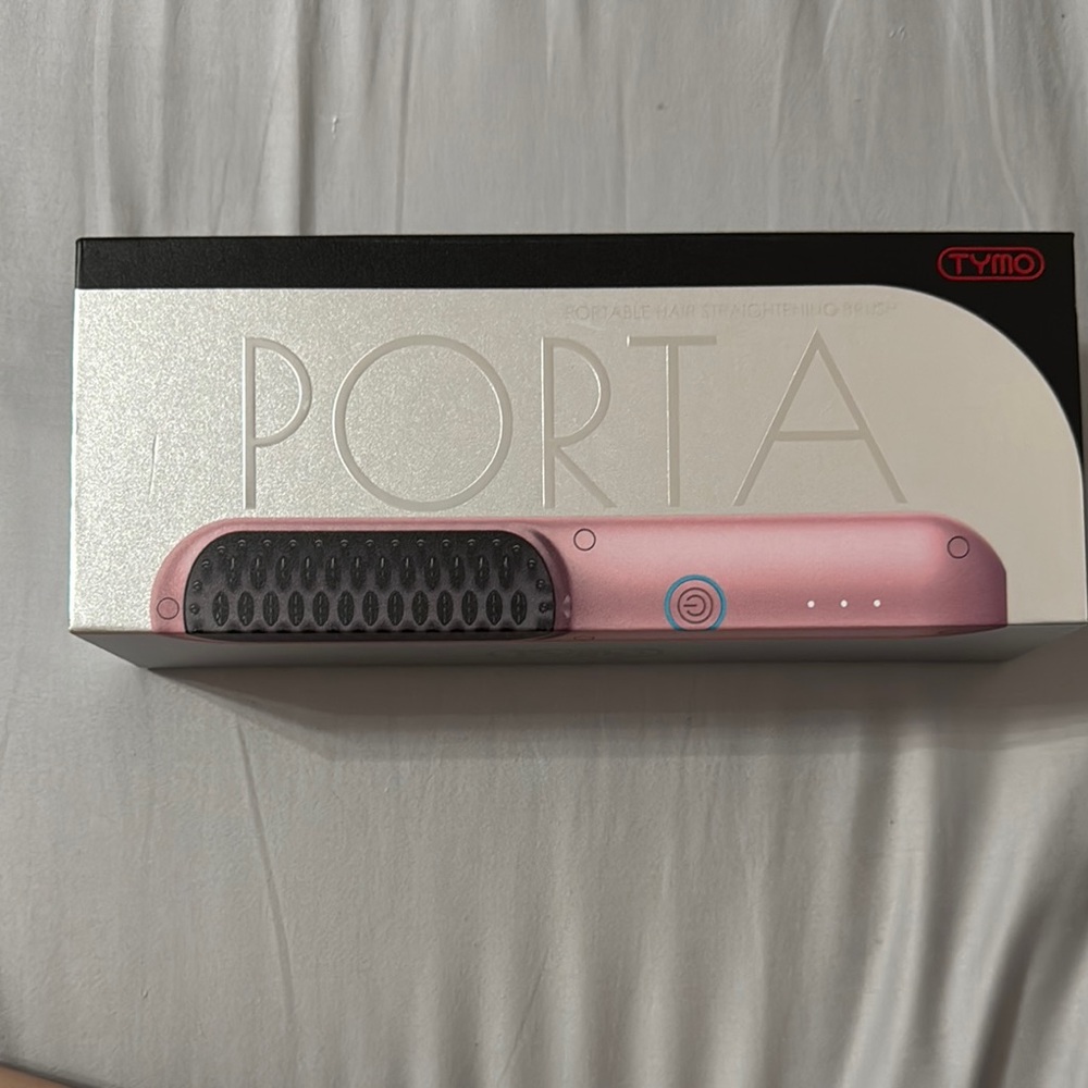 TYMO Pink Hair Straightening Brush